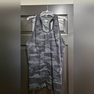 Athleta Black and Gray Tank Top